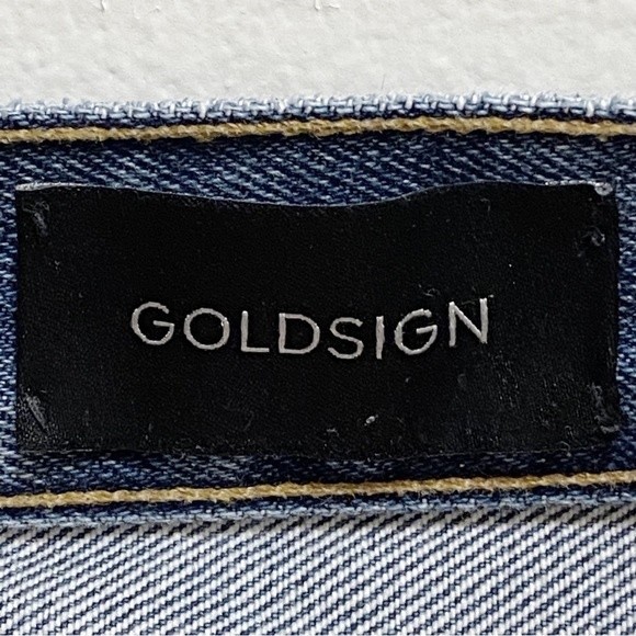 Goldsign Harper High Rise Ankle Crop Jeans 27 - Picture 3 of 11